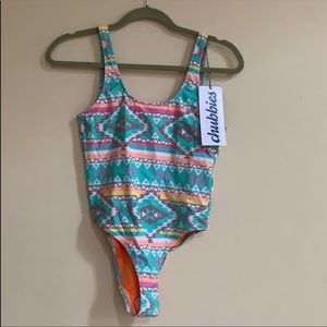 NWT Chubbies Aztec Print Bathing Suit